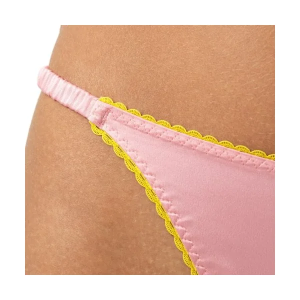 Mey Lingerie Poetry Glossy rose slip brésilien