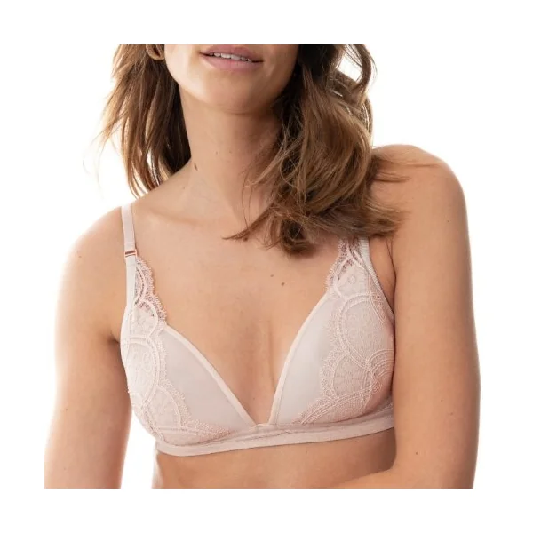 Mey Lingerie Stunning crème soutien-gorge sans armatures en dentelle