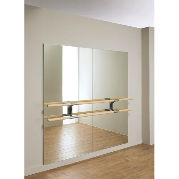 Miroir Professionnel De Danse Dinamica Ballet - Ouverture Amadeus argent 2X1M
