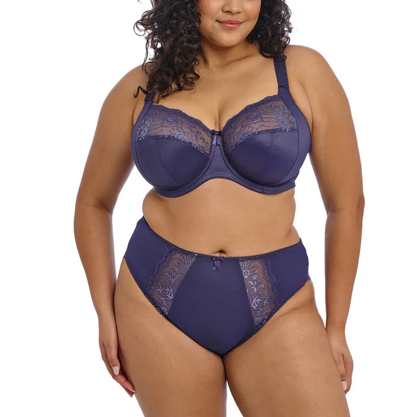MORGAN Soutien-gorge à basque stretch Bleu nuit Elomi Morgan