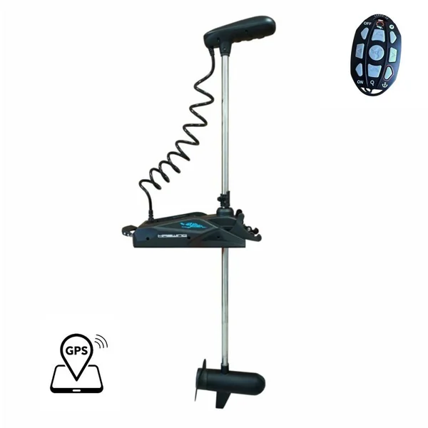 Moteur electrique cayman-b 80 lbs gps noir 24v - 210cm - v1.6 - haswing