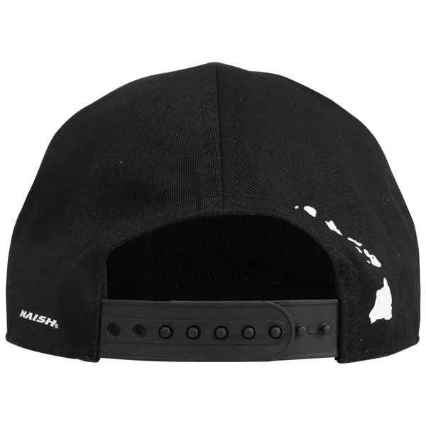 Naish Cap Original Text Snapback Black -