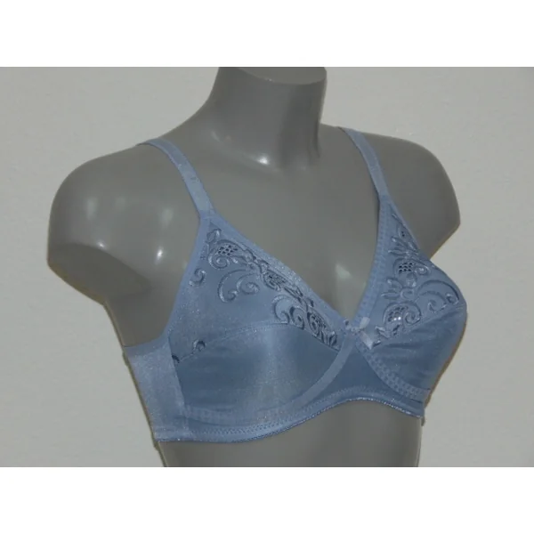 Naturana Elvira bleu soutien-gorge sans armatures en dentelle
