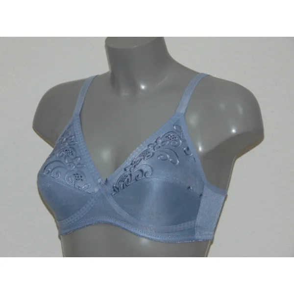 Naturana Elvira bleu soutien-gorge sans armatures en dentelle