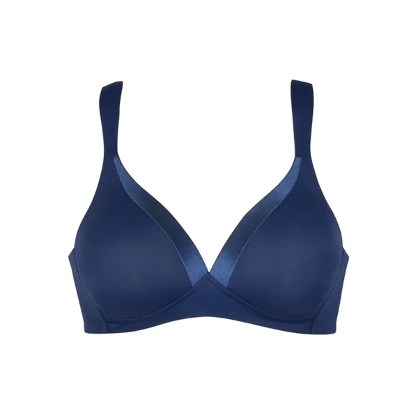 Naturana Everyday bleu marine soutien-gorge sans armatures en dentelle