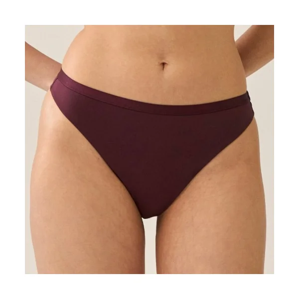 Naturana Everyday bordeaux culotte string