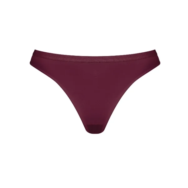 Naturana Everyday bordeaux culotte string
