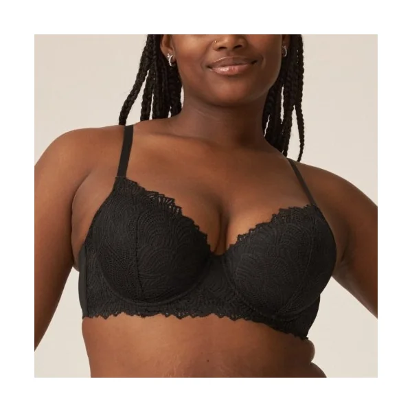 Naturana Everyday noir soutien-gorge rembourré
