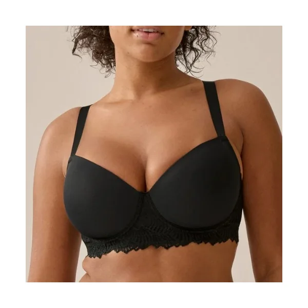 Naturana Everyday noir soutien-gorge rembourré