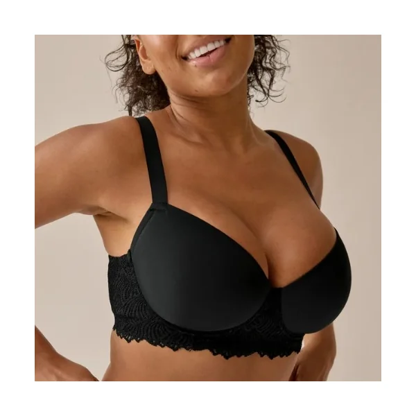 Naturana Everyday noir soutien-gorge rembourré