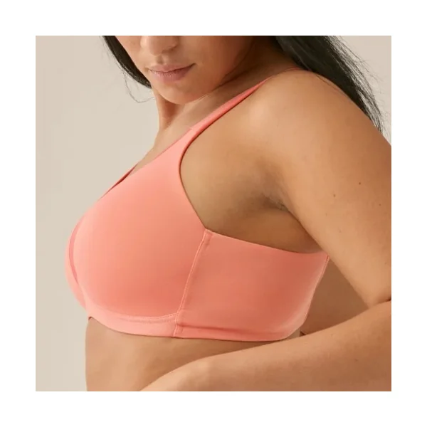 Naturana Everyday peach pink soutien-gorge sans armatures en dentelle