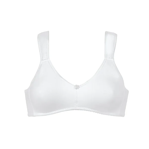 Naturana Heritage blanc soutien-gorge sans armatures en dentelle