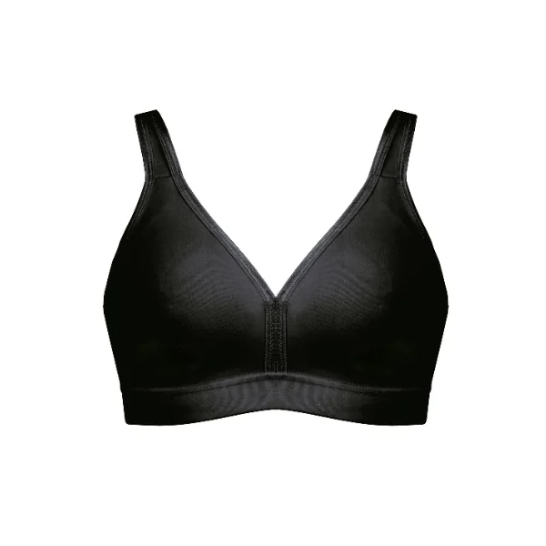 Naturana Heritage noir soutien-gorge sans armatures en dentelle