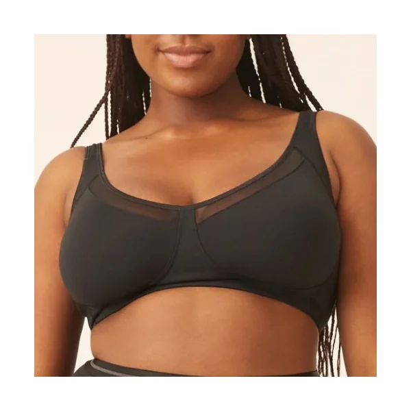 Naturana Heritage noir soutien-gorge sans armatures en dentelle