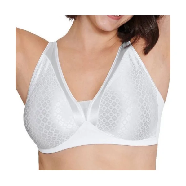 Naturana Minimizer blanc/print soutien-gorge sans armatures en dentelle