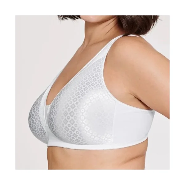 Naturana Minimizer blanc/print soutien-gorge sans armatures en dentelle