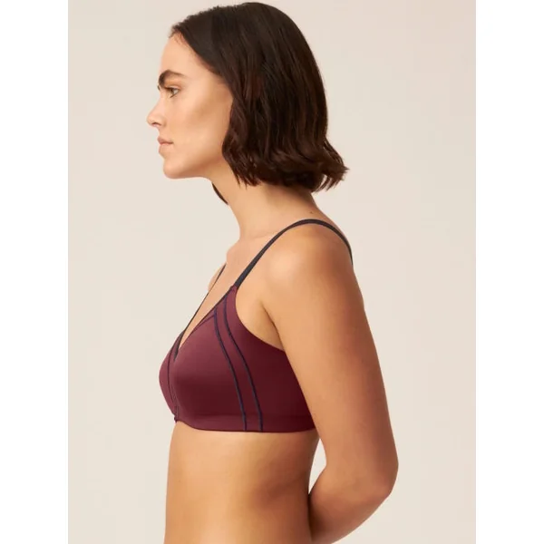 Naturana Minimizer bordeaux soutien-gorge sans armatures en dentelle