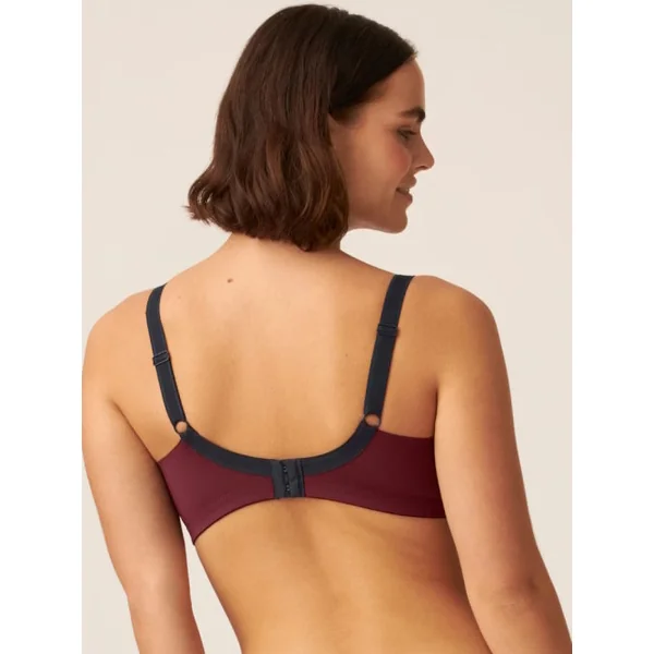 Naturana Minimizer bordeaux soutien-gorge sans armatures en dentelle
