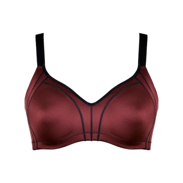 Naturana Minimizer bordeaux soutien-gorge sans armatures en dentelle