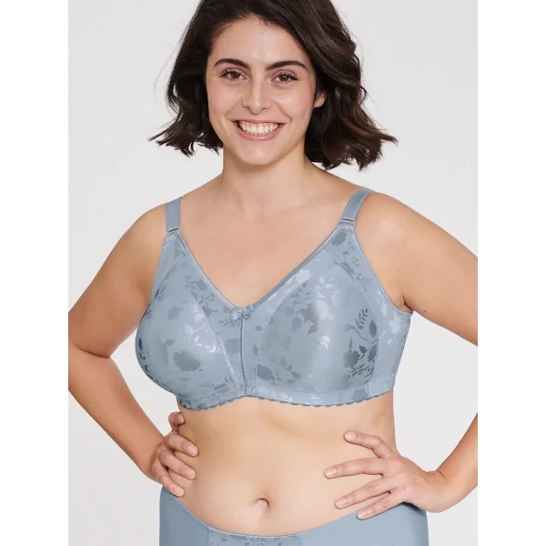 Naturana Minimizer jeans bleu soutien-gorge sans armatures en dentelle