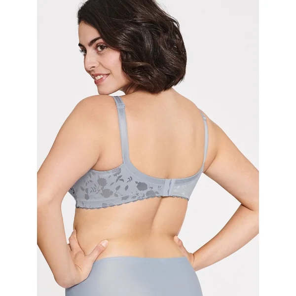 Naturana Minimizer jeans bleu soutien-gorge sans armatures en dentelle