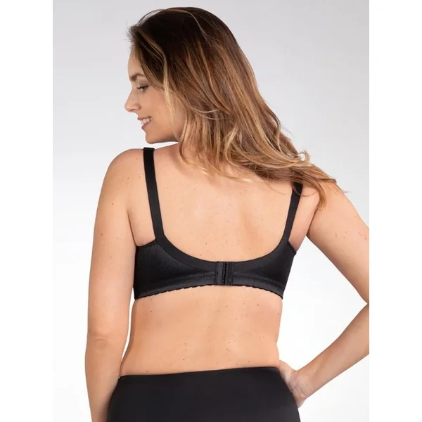 Naturana Minimizer noir soutien-gorge sans armatures en dentelle