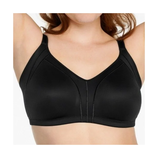 Naturana Minimizer noir soutien-gorge sans armatures en dentelle