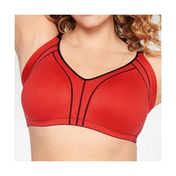 Naturana Minimizer rouge soutien-gorge sans armatures en dentelle