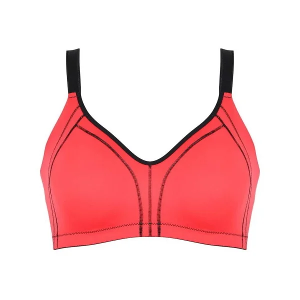 Naturana Minimizer rouge soutien-gorge sans armatures en dentelle