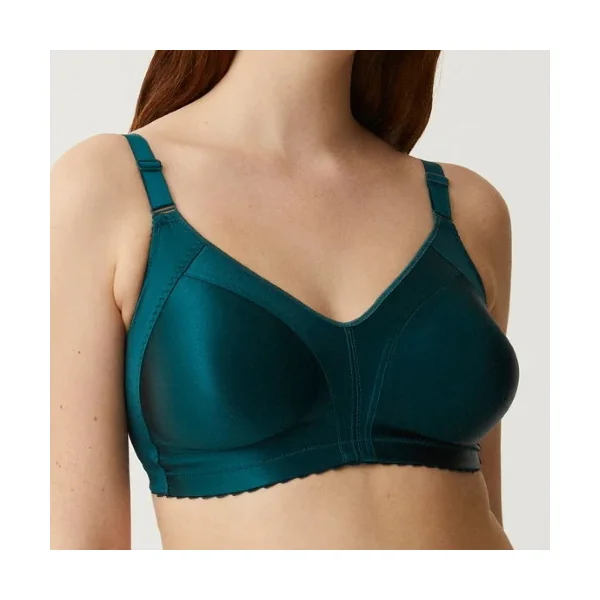 Naturana Minimizer vert soutien-gorge sans armatures en dentelle