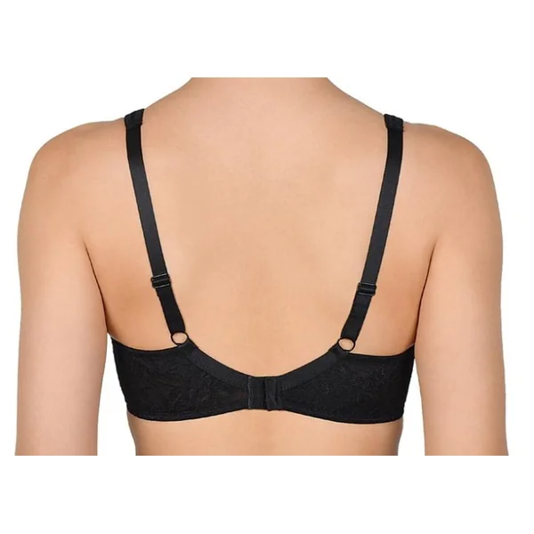 Naturana Salamanca noir soutien-gorge sans armatures en dentelle