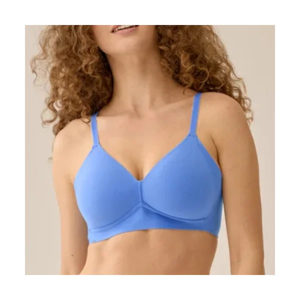 Naturana Side smoother bleu soutien-gorge sans armatures en dentelle