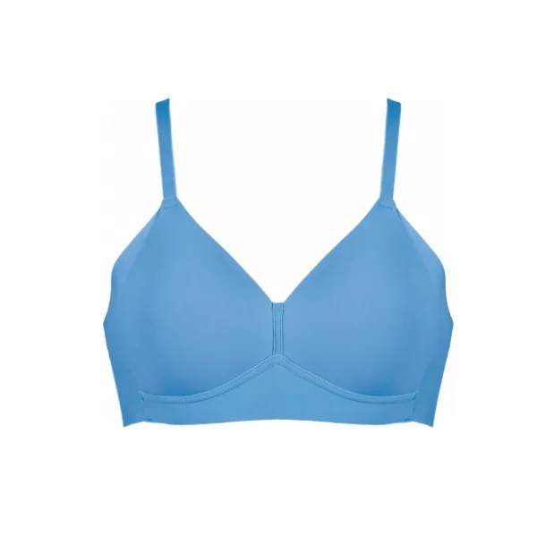Naturana Side smoother bleu soutien-gorge sans armatures en dentelle