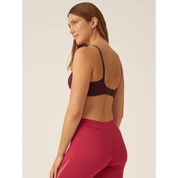 Naturana Side smoother bordeaux soutien-gorge sans armatures en dentelle