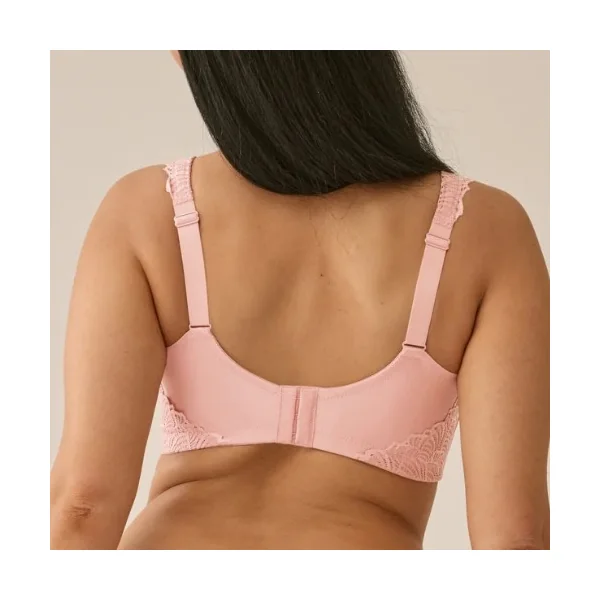 Naturana Side smoother rose soutien-gorge sans armatures en dentelle