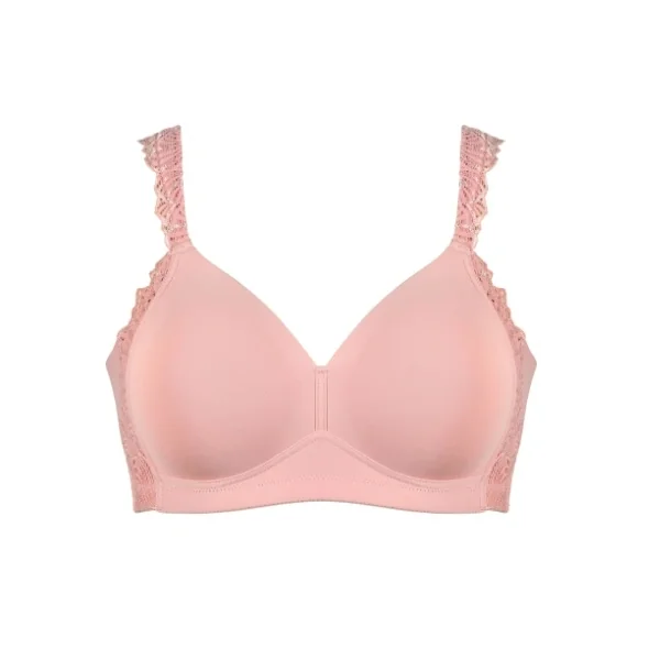 Naturana Side smoother rose soutien-gorge sans armatures en dentelle