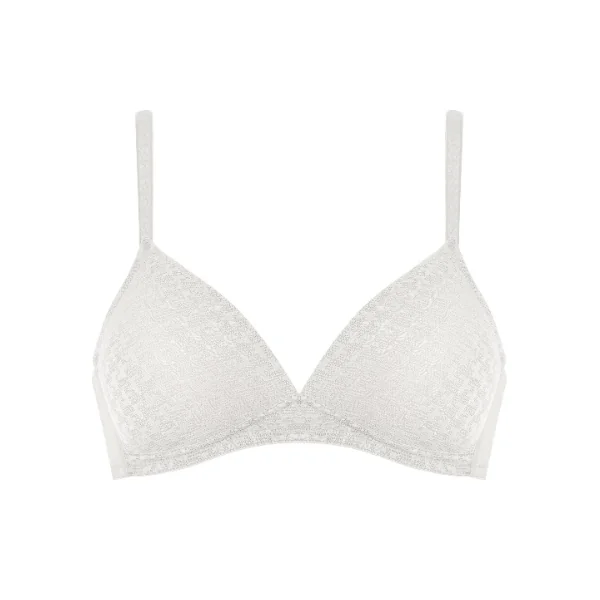 Naturana Value blanc cassé soutien-gorge sans armatures en dentelle