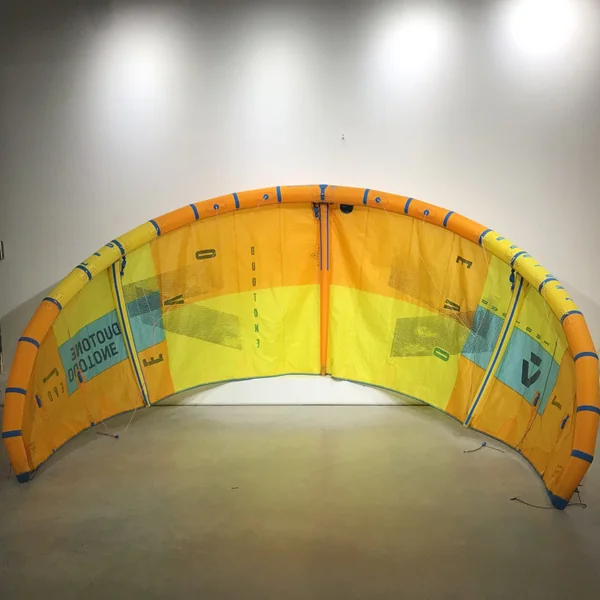Occasion - Aile de kitesurf Duotone Evo 7.0m 2019 - Jaune/Orange