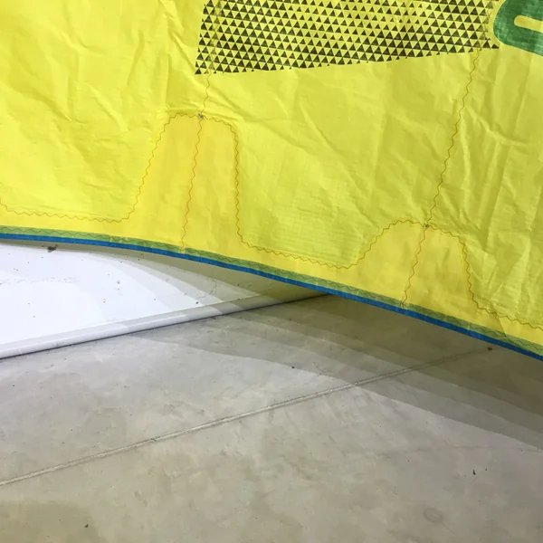 Occasion - Aile de kitesurf Duotone Evo 7.0m 2019 - Jaune/Orange