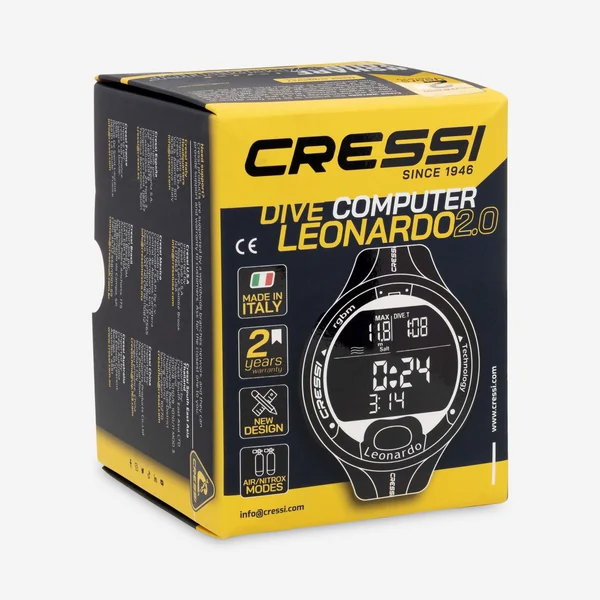 Ordinateur de plongée sous marine Cressi - Leonardo 2.0 Gris