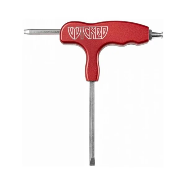 Outil de montage roller WICKED Hardcore Tool, 4mm Hex & Torx T-25