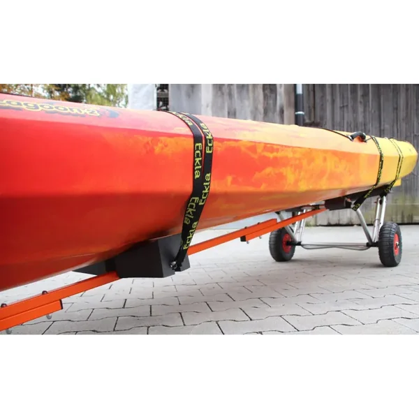 PACK CHARIOT KAYAK CANOE PLIABLE + BARRE DE REMORQUAGE VÉLO