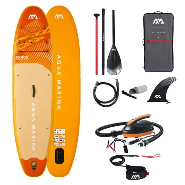 PACK Duo Paddle Gonflable AQUA MARINA FUSION 10.10 + VAPOR 10.4