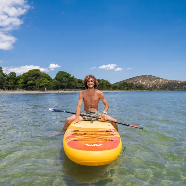 Pack paddle gonflable aqua marina fusion 10.10 + pompe electrique 12v