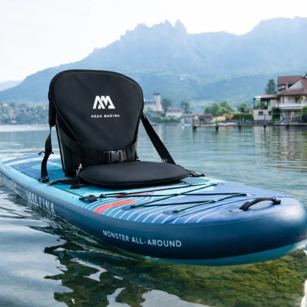 Pack paddle gonflable aqua marina super trip 12.6 + pompe electrique 12v