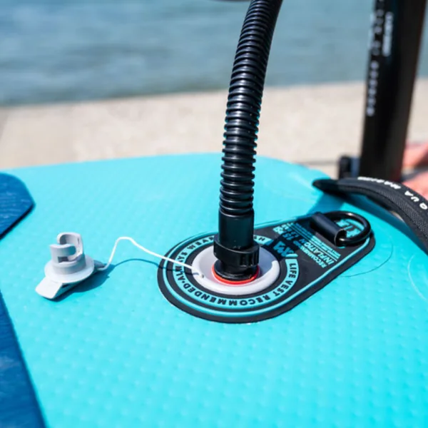 Pack paddle gonflable aqua marina super trip 12.6 + pompe electrique 12v