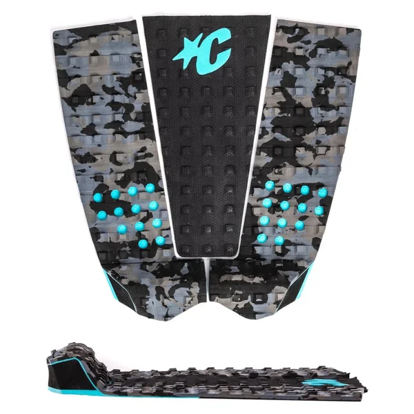 Pad Surf CREATURES OF LEISURE Italo Ferreira Carbon Camo Fluoro Blue Black