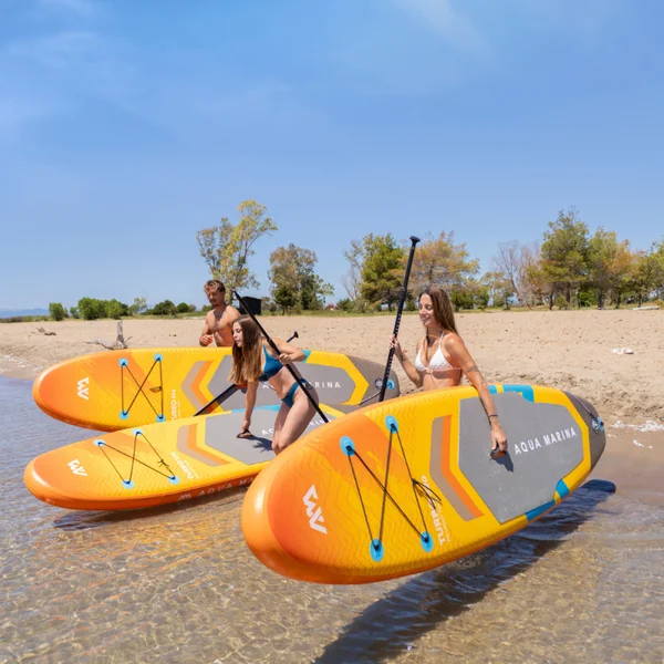 Paddle gonflable aqua marina amgo 12.0 avec propulsion autonomne bluedrive s