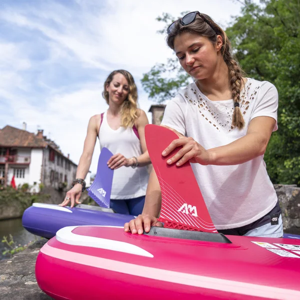 PADDLE GONFLABLE AQUA MARINA CORAL 11.6 TOURING RASPBERRY