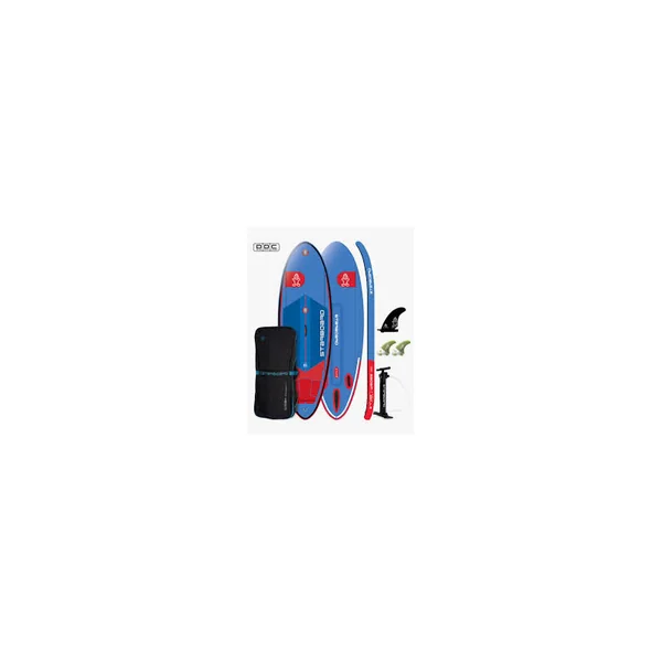 Paddle gonflable Surf 2025 Inflatable Sup 8'7" X 32" X 4" Wedge Deluxe Double Chamber Starboard